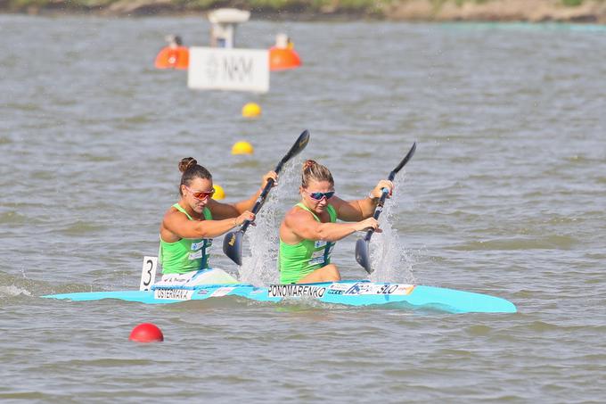 Anja Osterman in Špela Ponomarenko Janić že od oktobra trenirata na vso moč. | Foto: Nina Jelenc