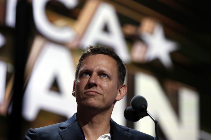 Peter Thiel je bil tudi eden prvih vlagateljev v kontroverzno podjetje Clearview AI. To je razvilo orodje za prepoznavo obrazov, ki ga prodaja policiji po vsem svetu.  | Foto: Guliverimage/Vladimir Fedorenko