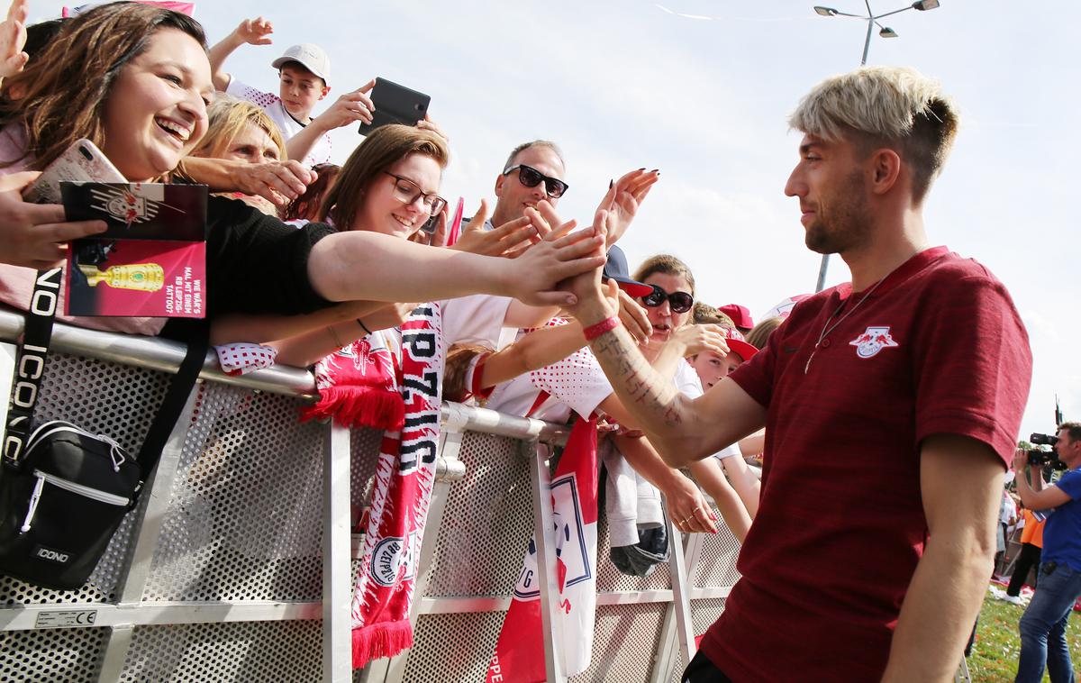 Kevin Kampl | Navijačem RB Leipziga, med katerimi je zelo priljubljen, Kevin Kampl v tej sezoni ni mogel ponuditi veliko. | Foto Getty Images