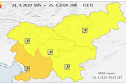 Opozorilo na Primorskem: zaradi suše velika požarna nevarnost
