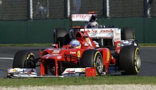 Alonso: 12 dirkalnikov v eni sekundi