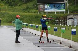 Anamarija Lampič in Jakov Fak ostajata prvi orožji biatlonske ekipe in imata visoke cilje