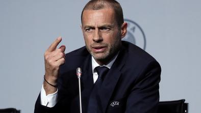 Čeferin: Dovolj imamo politikov, ki kričijo na Uefo, medtem ko ...