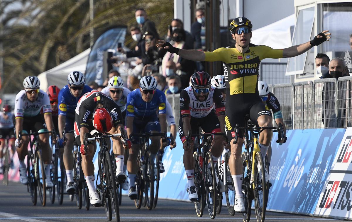 Wout Van Aert | Wout Van Aert je dobil prvo etapo. | Foto Guliverimage