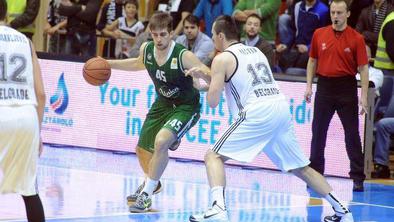 Olimpija v vročem Pionirju proti Partizanu popustila v izdihljajih tekme