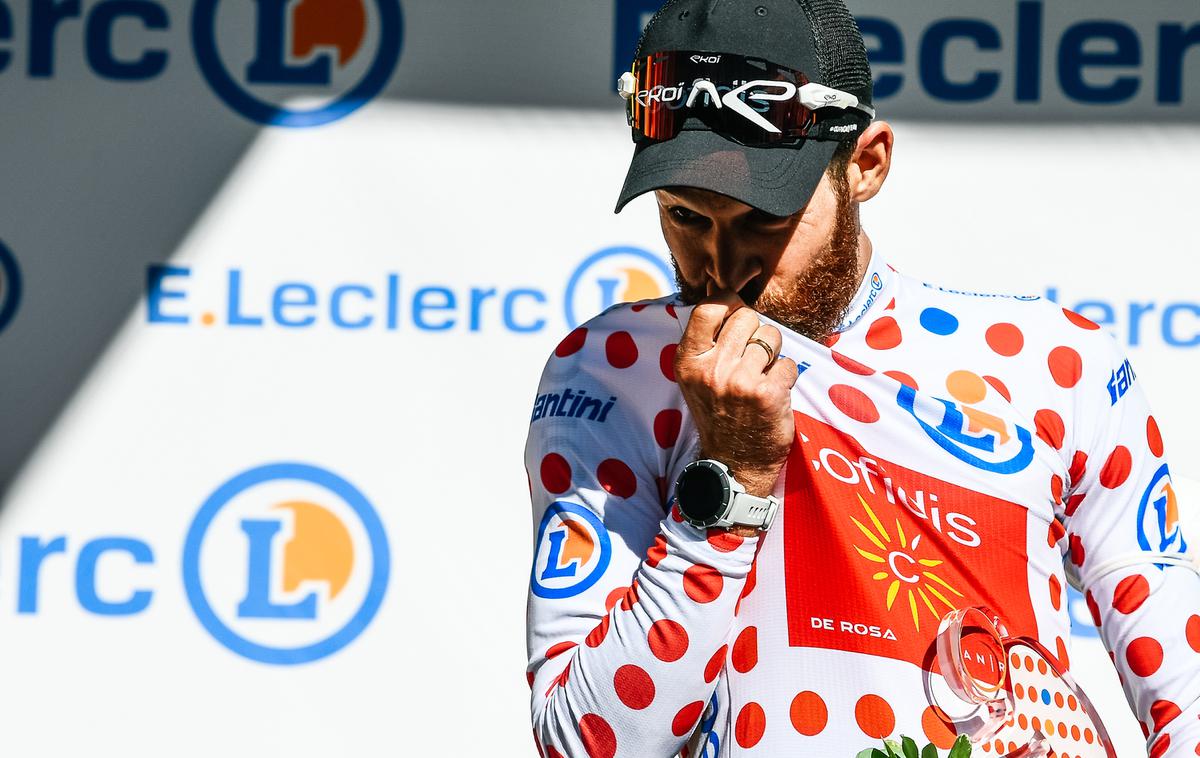 Simon Geschke | 36-letni nemški kolesar Simon Geschke je po devetih dneh izgubil pikčasto majico najboljšega na gorskih ciljih. | Foto A.S.O./Charly Lopez