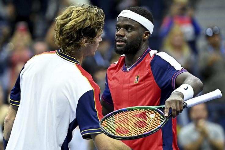 Frances Tiafoe je presenetil Andreja Rubljova. | Foto: Guliverimage/Vladimir Fedorenko