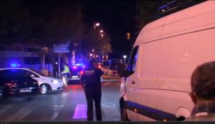 Napad v Barceloni: Voznika kombija ubili v Cambrilsu #video