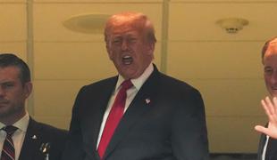 Trump doživel hladen tuš in sramoto