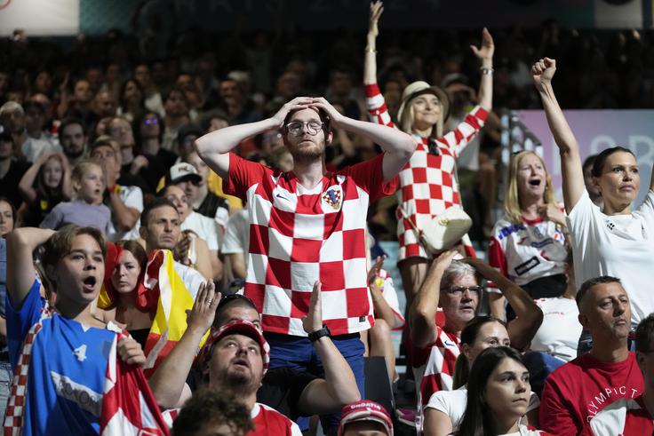 Hrvaški navijači niso mogli priti na svoj račun. | Foto: Guliverimage