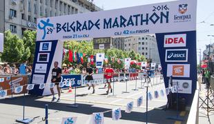 Vročina delala preglavice maratoncem v Beogradu