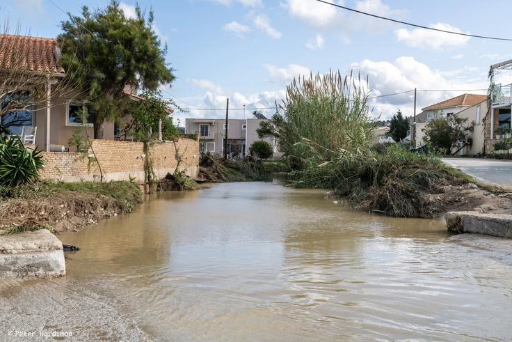 uničujoče poplave na Krfu | Foto: Corfu Tourist