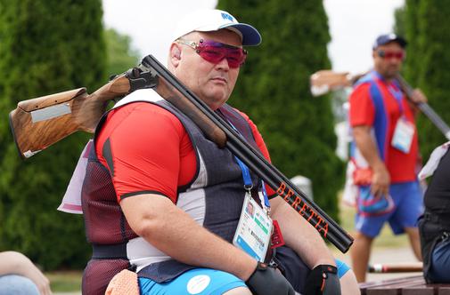 Slovenski strelci v trapu odprli sezono, najboljši med njimi pa Boštjan Maček