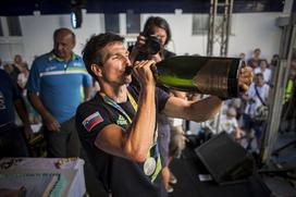 Peter Kauzer sprejem Hrastnik Rio 2016