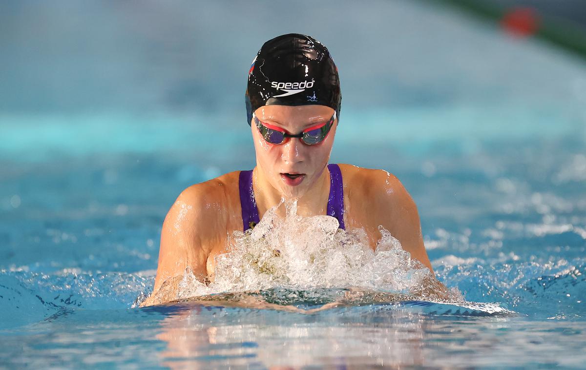 Zara Podržavnik | 17-letna Korošica Zara Podržavnik je z osebnim rekordom na 400 metrov osvojila 19. mesto. | Foto Filip Barbalić