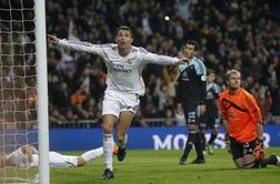 Cristiano oba zadetka posvetil umrli legendi in prehitel "pravega" Ronalda (video)