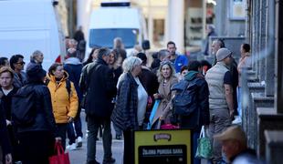 Na osrednji tržnici v Zagrebu se je zrušil strop