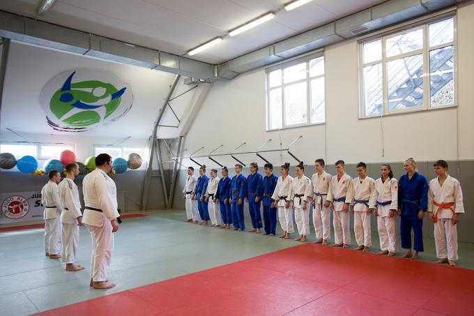 Gomboc se je iz celjskega Sankakuja preselil v judo klub Bežigrad, kjer trenira pod vodstvom nekdanjega klubskega kolega Roka Drakšiča. | Foto: Urban Urbanc/Sportida