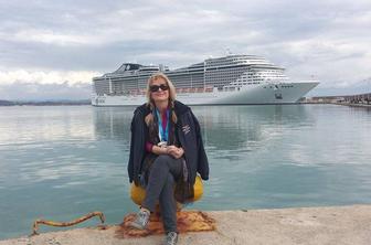 Helena Blagne uživala na križarjenju (foto)