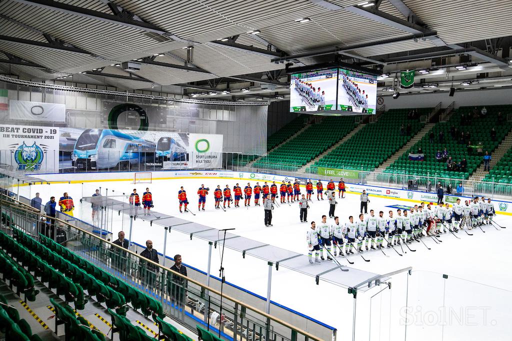 slovenska hokejska reprezentanca Romunija pripravljalni turnir