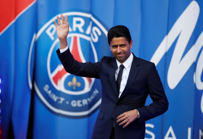 Predsednik PSG Nasser Al-Khelaifi se ne ustavlja. | Foto: Reuters