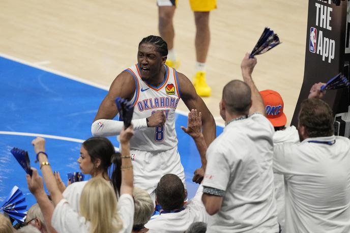 Oklahoma City Thunder Jalen Williams | Jalen Williams je ob zmagi Oklahome dosegel 40 točk. | Foto Reuters