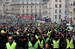 Rumeni jopiči že dvanajsto soboto na ulicah francoskih mest