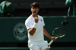 Brez senzacije v Wimbledonu, Carlos Alcaraz tokrat nadvse zanesljiv