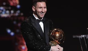 Messi sedmič prejel zlato žogo, Ronaldo raje ostal doma