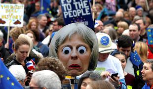 Britanci so šli na ulice: zahtevajo nov referendum o brexitu #video #foto