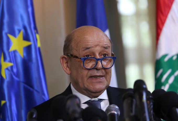 Na obisk v Slovenijo prihaja francoski zunanji minister Jean-Yves Le Drian. | Foto: Reuters