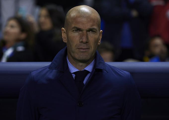 Zinedine Zidane je v 21 krogih španskega prvenstva zapravil že 24 točk, a še verjame v naslov. | Foto: Getty Images