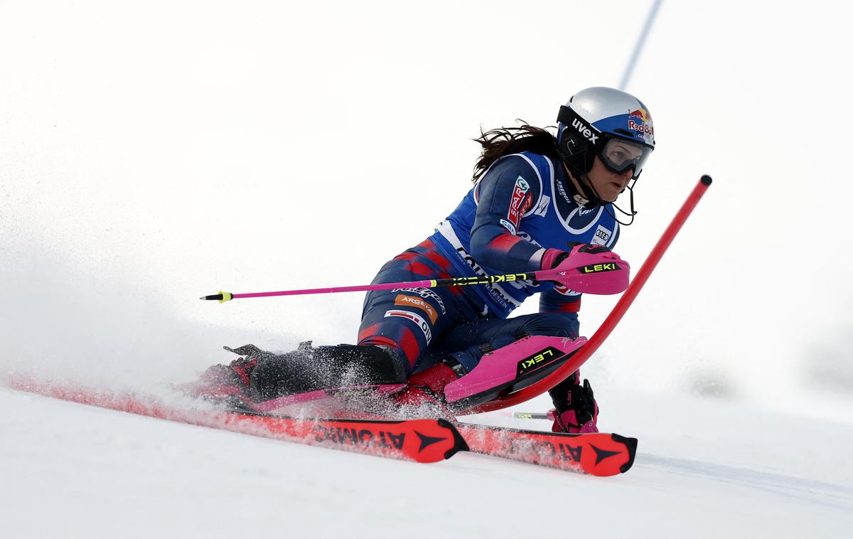 Zrinka Ljutić | Zrinka Ljutić je prišla še do tretje slalomske zmage v sezoni. | Foto Reuters