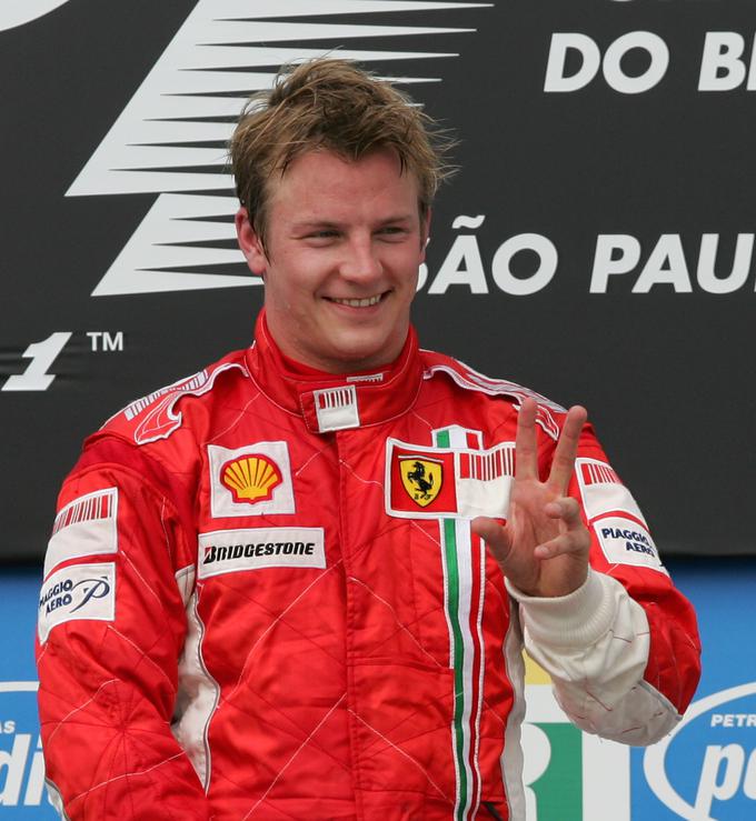 Svetovni prvak je postal s Ferrarijem. | Foto: AP / Guliverimage