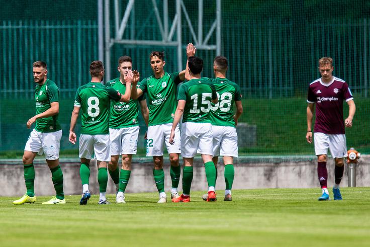 V Kranju je zadetek za Olimpijo dosegel Haris Kadrić. | Foto: Grega Valančič/Sportida