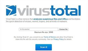 Google z Virus Total do varnejših storitev