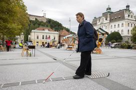 Ovirantlon na Kongresnem trgu v Ljubljani