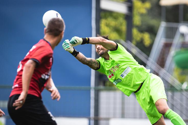 Jan Koprivec je v Kidričevem ohranil mrežo nedotaknjeno. | Foto: Blaž Weindorfer/Sportida