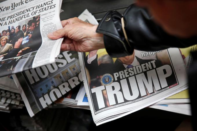 To je veliko več, kot znaša dnevna naklada desetih najbolj branih ameriških časopisov (Vir: Cision, klik na fotografijo), na primer.  | Foto: Reuters