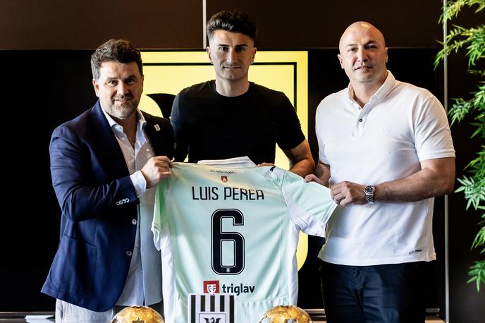 Luis Perea, NK Olimpija | Luis Perea je novi nogometaš Olimpije. | Foto NK Olimpija Ljubljana