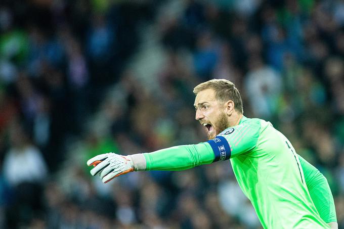 V dresu slovenske reprezentance ni bil Oblak premagan že 459 minut zapored! | Foto: Grega Valančič/Sportida