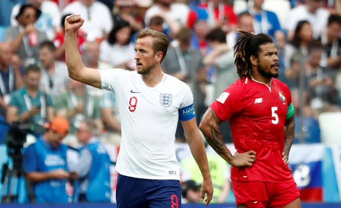 Kapetan Anglije Harry Kane je s petimi zadetki prvi strelec SP 2018. | Foto: Reuters