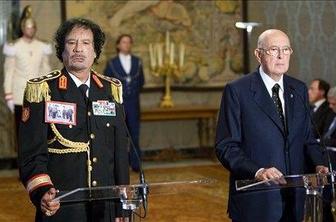 Gadafi v govoru v italijanskem senatu kritičen do ZDA