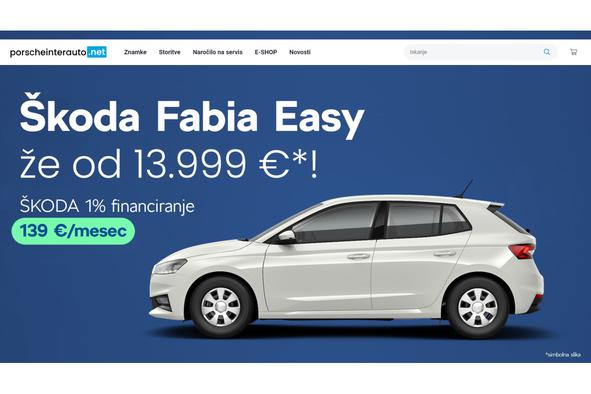 NEVERJETNA PONUDBA: nova Škoda Fabia že od 13.999 €*!