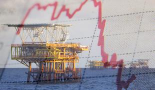 Cena severnomorske nafte padla najnižje v 20 letih