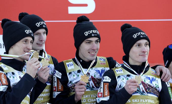 Kulm, svetovno prvenstvo v poletih, ekipna tekma | Foto: Reuters