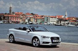 Audi A3 cabriolet – kompaktni prestiž pod platnom že v Sloveniji