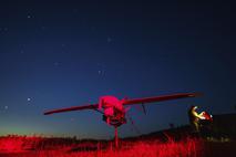 Ukrajinski dron v bližini Pokrovska