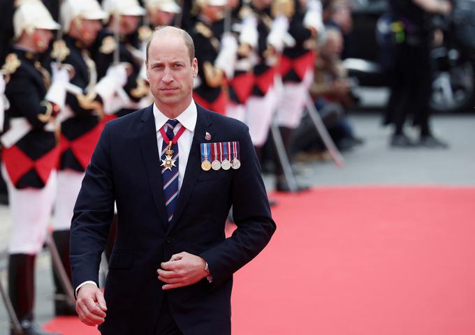 Slovesnosti v Normandiji se je udeležil tudi britanski prestolonaslednik princ William. | Foto: Reuters