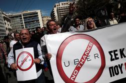 Uber v Grčiji krči poslovanje